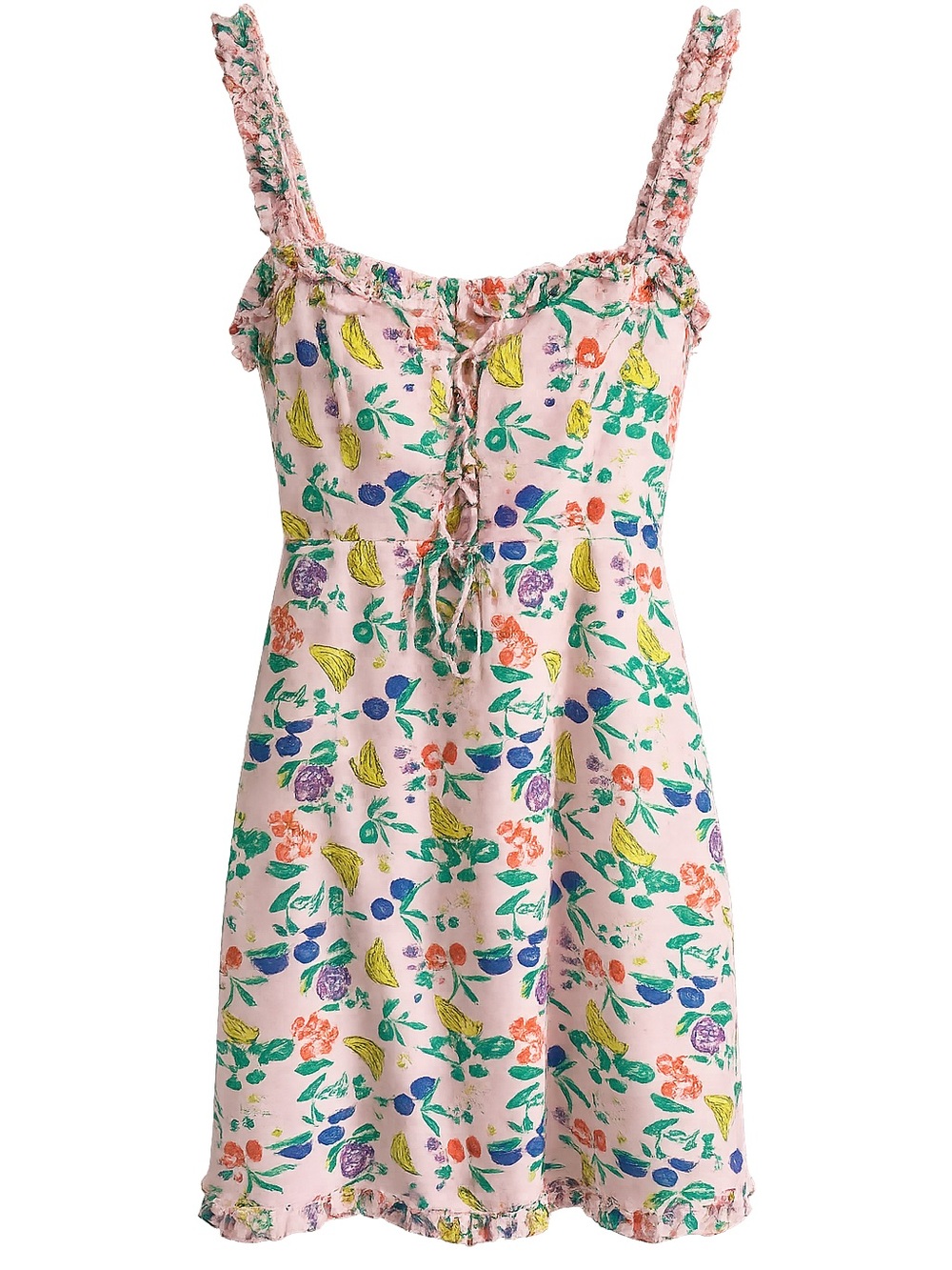 Urban Outfitters Robin Lace-Up Mini Dress sz S